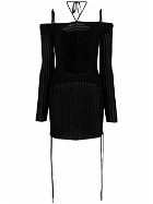 ANDREADAMO - Knit Ribbed Mini Dress