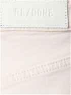 RE/DONE - 70s Ultra High Rise Wide Cotton Jeans