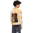 Perks and Mini Yellow Tie-Dye Oversized DNA Long Sleeve T-Shirt