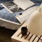 HAY Mega Dot Bedspread in Dusty Blue 