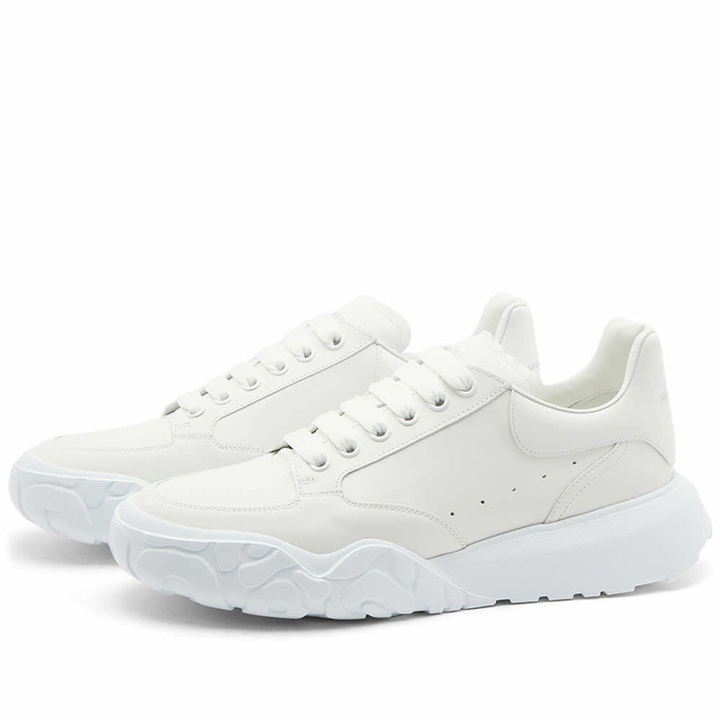 Photo: Alexander McQueen Men's Court Sneakers in White