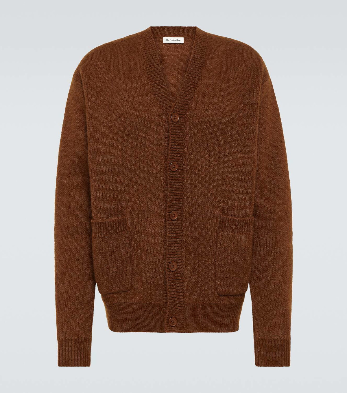 The Frankie Shop Lucas mohair and wool-blend cardigan