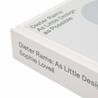 Phaidon Dieter Rams: As Little Design as Possible in Sophie Lovell 