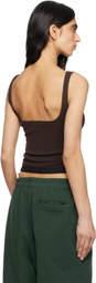 Entire Studios Brown Lounge Tank Top