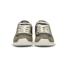 Rick Owens Brown and Black Vintage Runner Sneakers