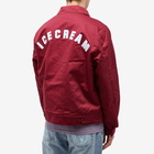 ICECREAM Men's Work Jacket in Burgundy