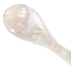 Lorenzi Milano - Mother-of-Pearl Caviar Spoon - White