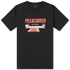 Pleasures Men's Bed T-Shirt in Black