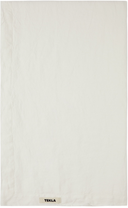Photo: Tekla White French Linen Bedspread