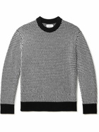 Mr P. - Wool-Jacquard Sweater - Black