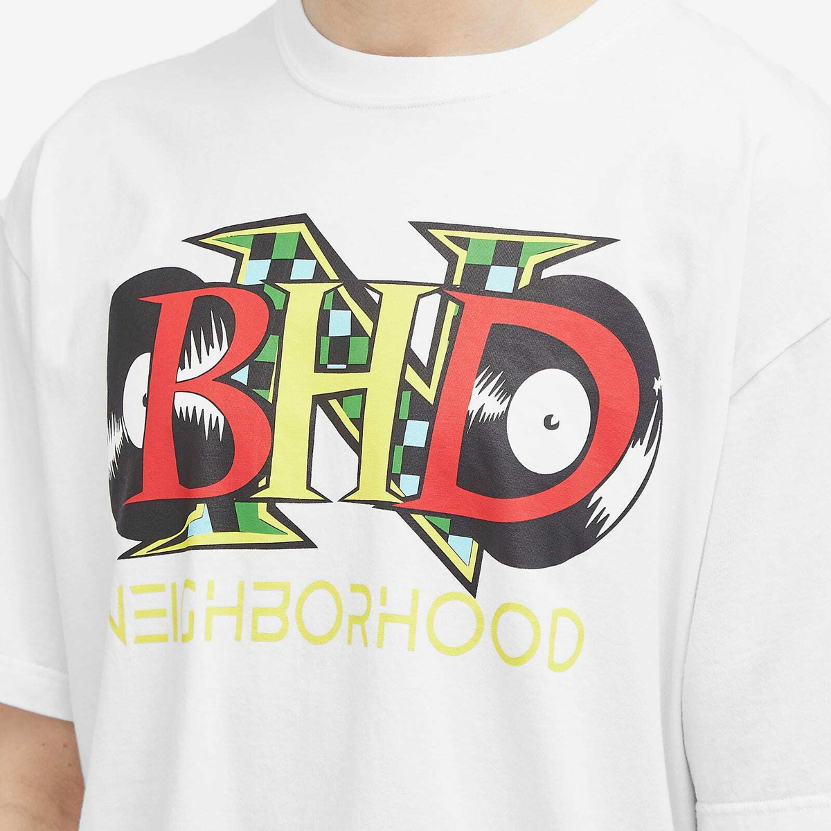 Neighborhood Men's 22 Printed T-Shirt in White Neighborhood