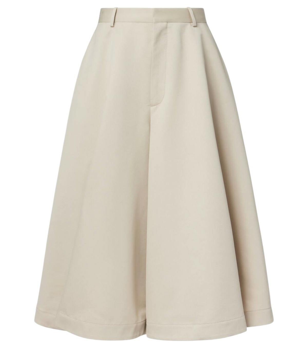 パンツ Bottega Veneta Cotton Blend Wide Leg Pants With Insignas Bottega Veneta COTTON BLEND WIDE LEG PANTS WITH INSIGNAS