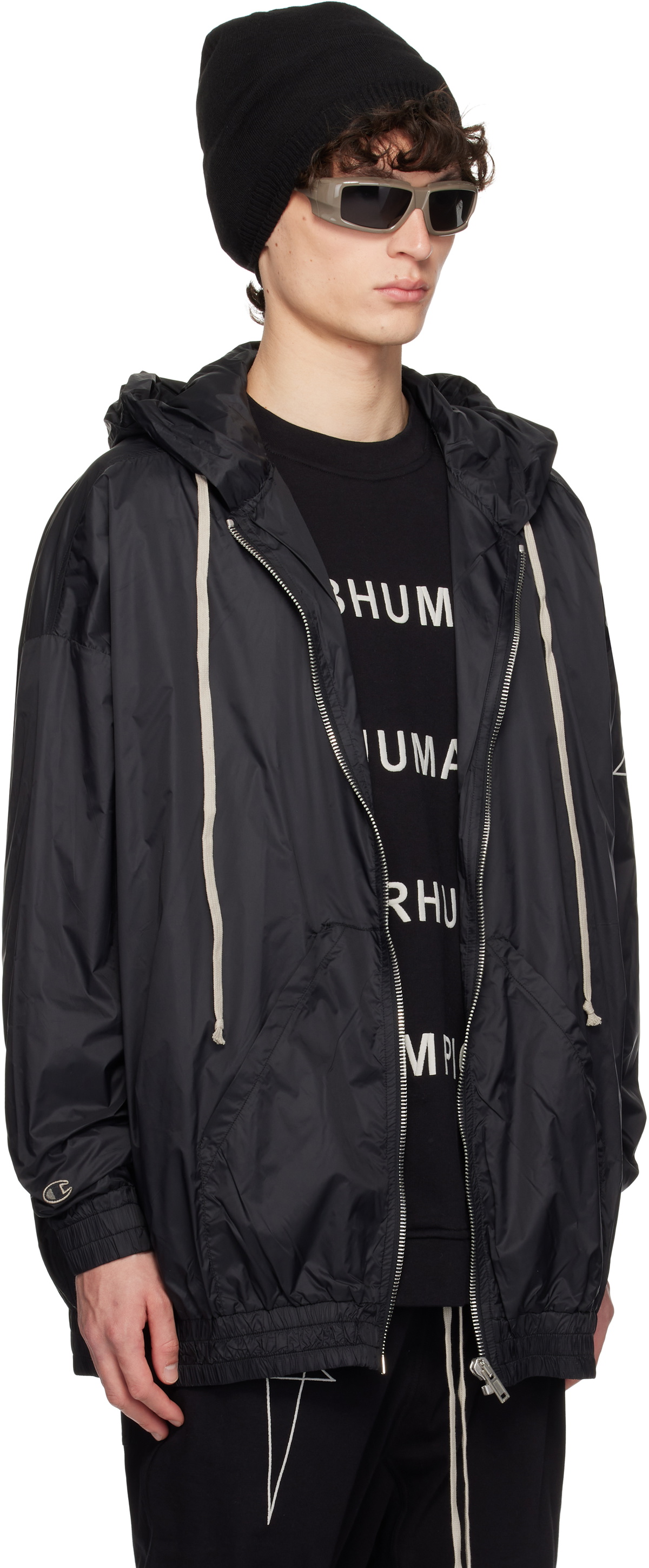 Rick Owens Black Champion Edition Jumbo Jason