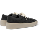 Fear of God - Leather, Nubuck and Mesh Sneakers - Black