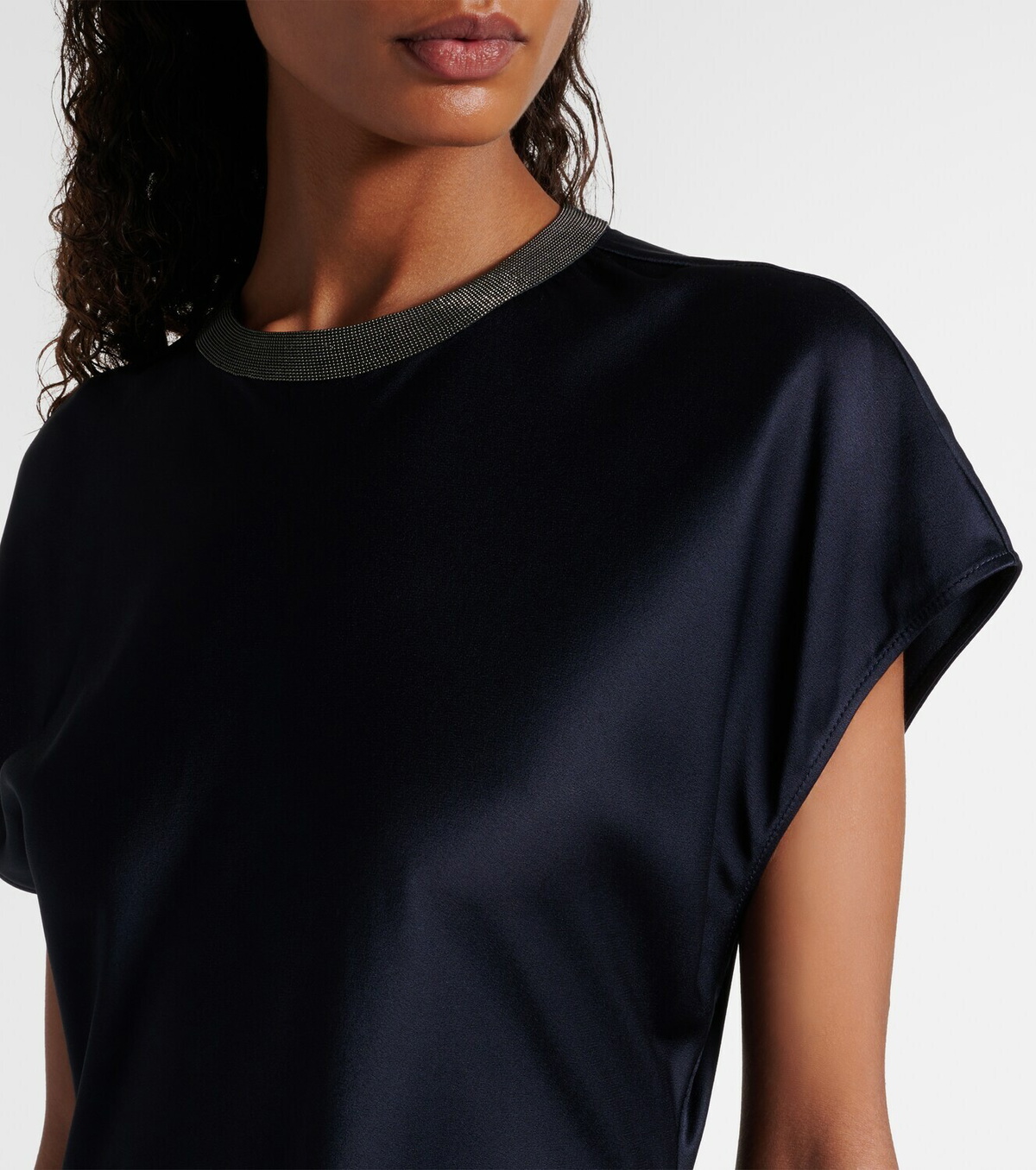 Brunello Cucinelli Embellished cocktail dress