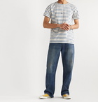 Armor Lux - Striped Cotton-Jersey T-Shirt - Blue