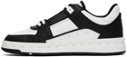 Valentino Garavani Black & White Freedots Sneakers