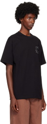 Soulland Black HK Logo Kai T-Shirt