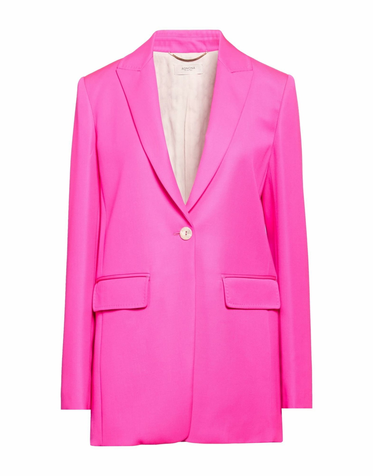 Agnona Womens Blazer Fuchsia