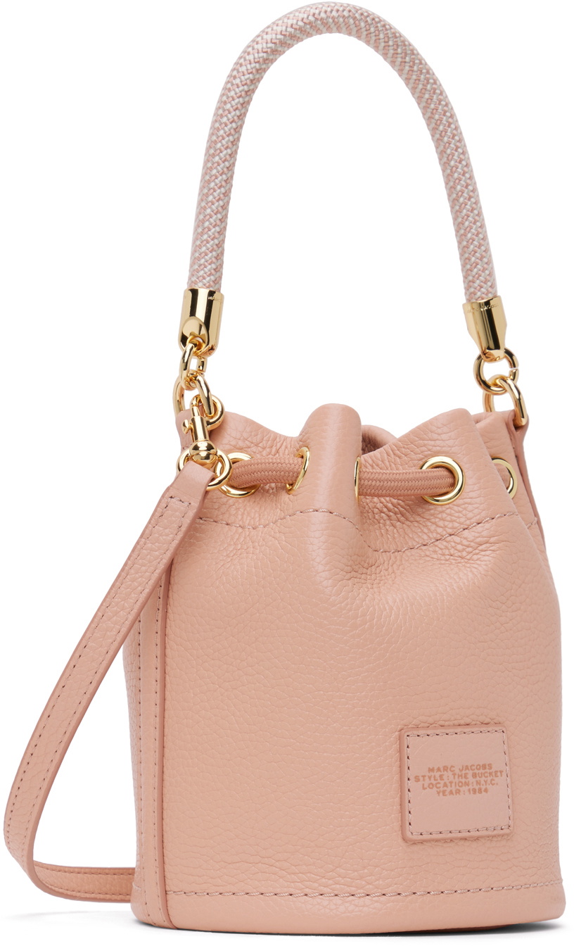 Marc Jacobs Pink 'The Leather Mini Bucket' Bag Marc Jacobs