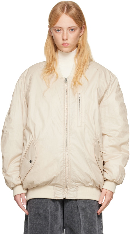 Photo: Isabel Marant Off-White Kayama Bomber Jacket