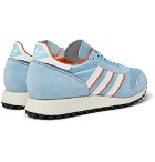 adidas Consortium - SPEZIAL Silverbirch Mesh and Suede Sneakers - Light blue