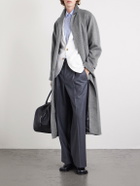 Saman Amel - Belted Wool Overcoat - Gray