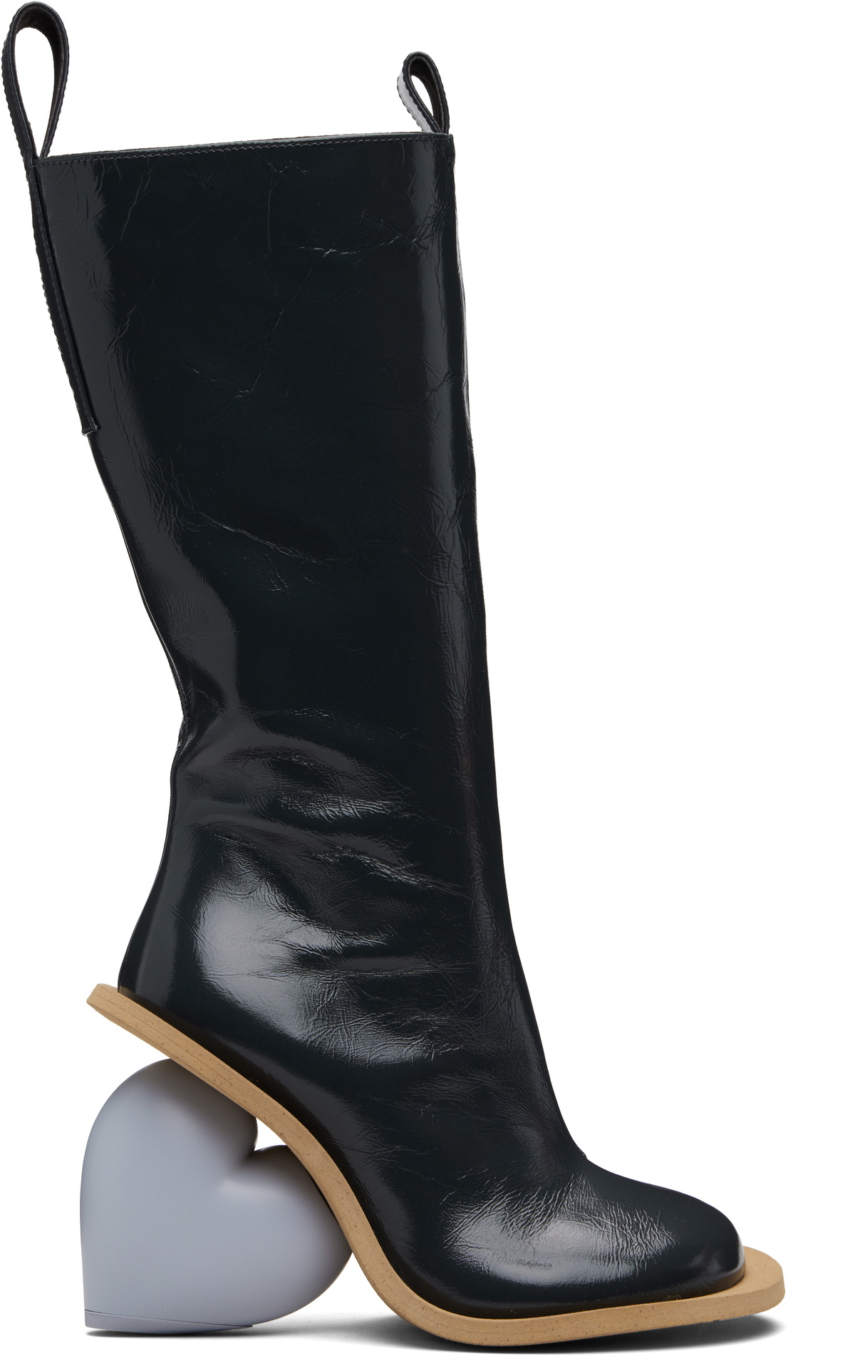 YUME YUME Gray Love Tall Boots