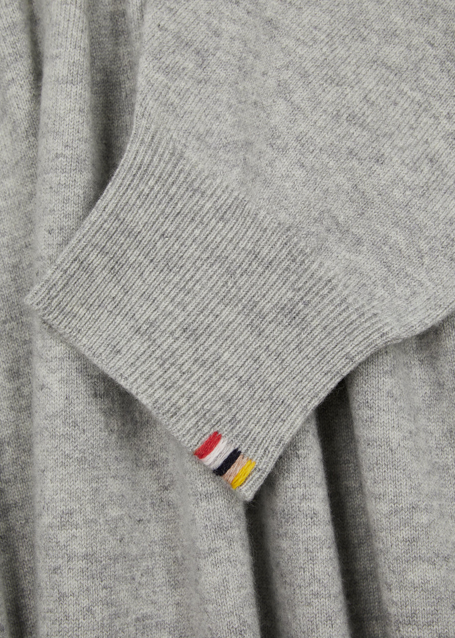 Extreme Cashmere N°289 May Cashmere-blend Maxi Dress - Grey Extreme Cashmere N°289 May Cashmere-blend Maxi Dress - Grey
