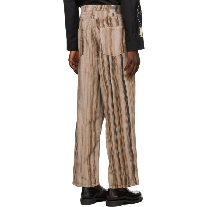 Our Legacy Pink Corduroy Vast Cut Trousers Our Legacy