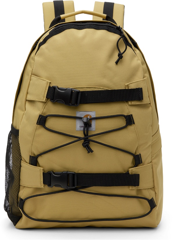 Photo: Carhartt Work In Progress Yellow Kickflip Backpack