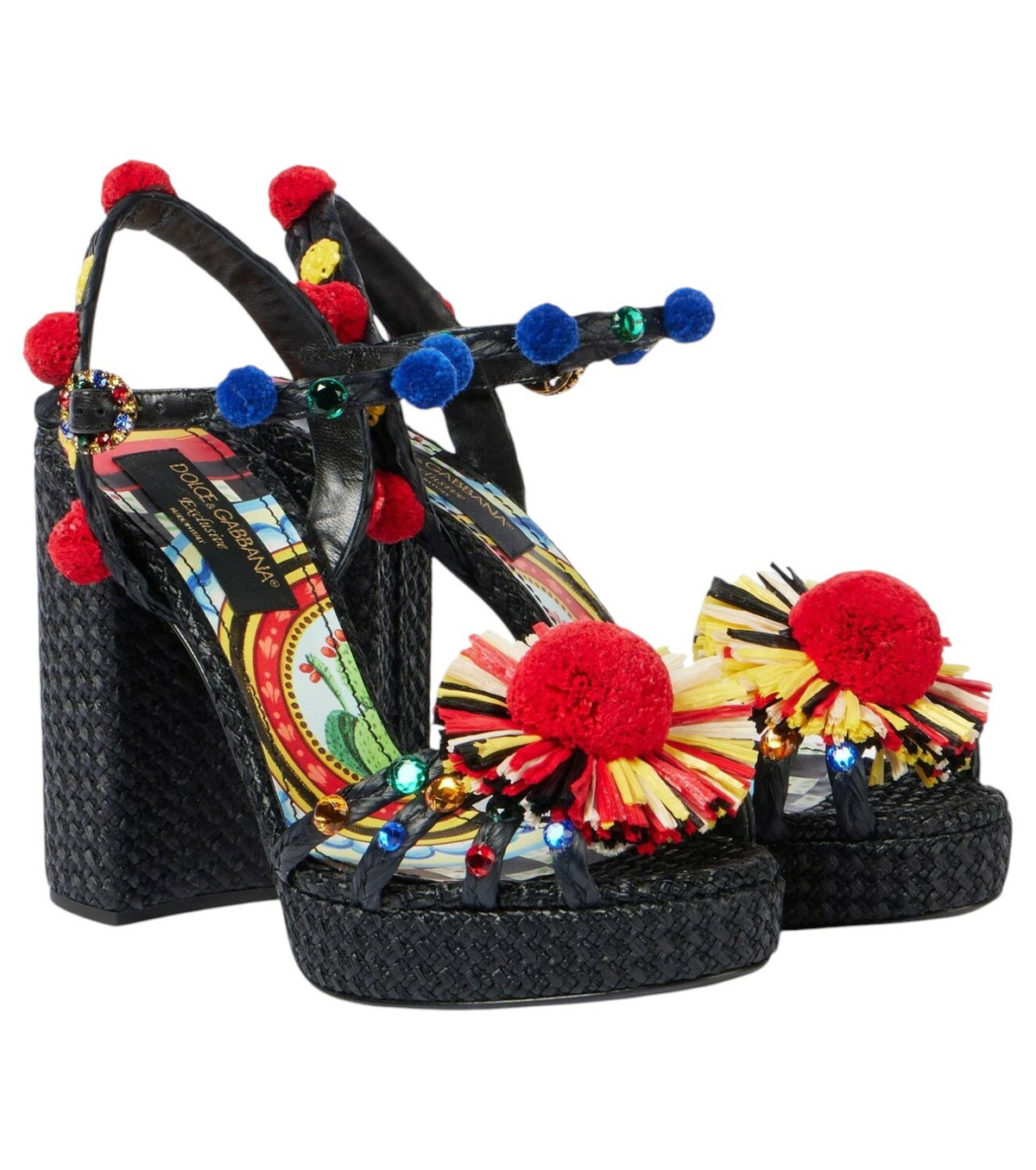 【Dolce&Gabbana】 x Kimクリスタル-embellishedサンダル Dolce&Gabbana - x Kim crystal-embellished sandals Dolce