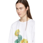 Bianca Chandon White Cactus Long Sleeve T-Shirt