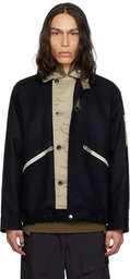 sacai Navy Layered Jacket