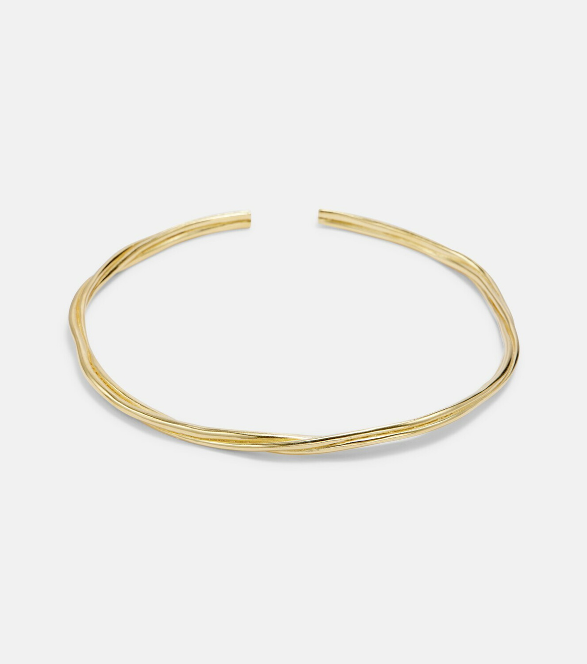 Ysso Lydia 24kt gold-plated choker