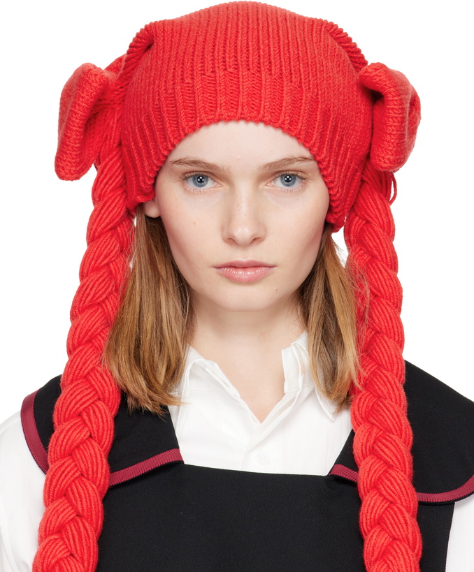 Photo: Comme des Garçons Girl Red Bow Beanie