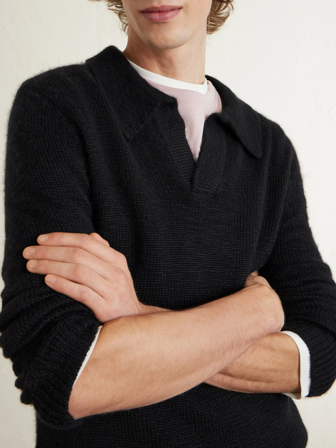 Gabriela Hearst - Aled Cashmere Polo Shirt - Black