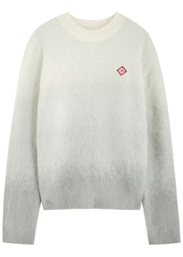 Photo: Casablanca Dégradé Brushed-knit Jumper No Colour