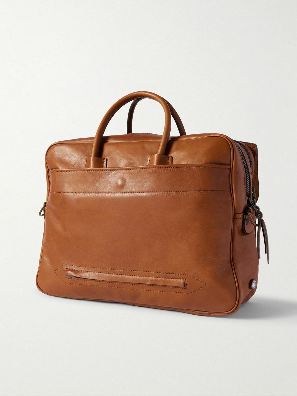 Bleu de Chauffe - Zeppo Leather Briefcase