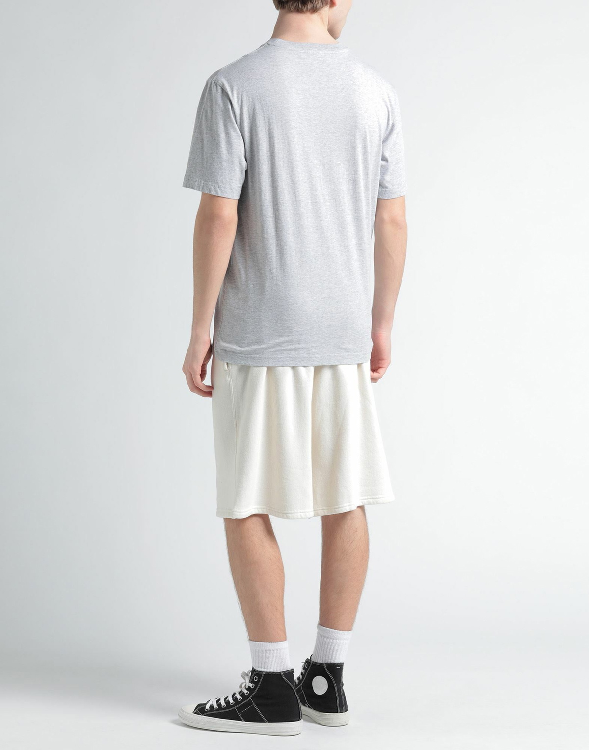 Maison Kitsuné Mens T-shirt in Grey