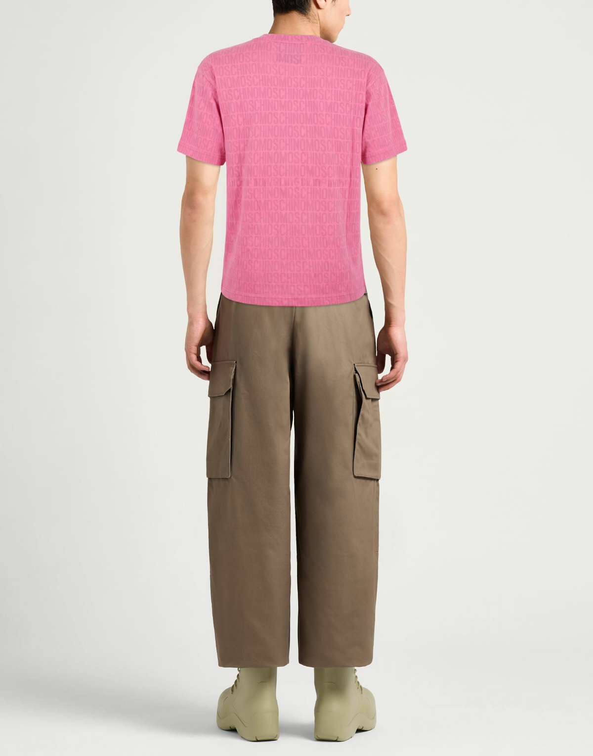 Moschino Couture Mens Sweater in Pink