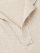 Stòffa - Cashmere Polo Shirt - Neutrals