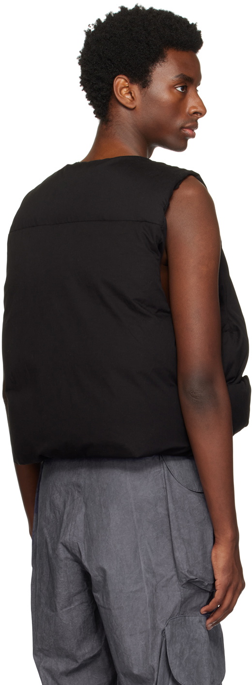 Entire Studios Black Pillow Down Vest