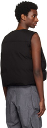 Entire Studios Black Pillow Down Vest