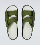 Alexander McQueen Hybrid rubber sandals