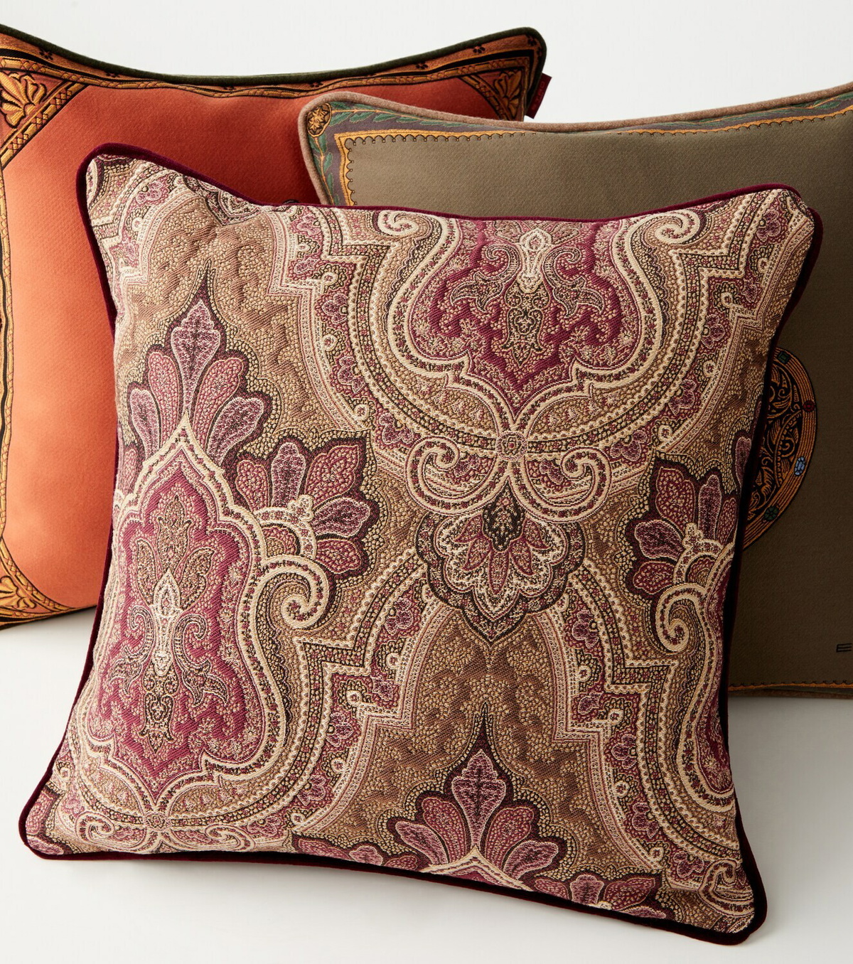 Etro Deosai paisley cushion