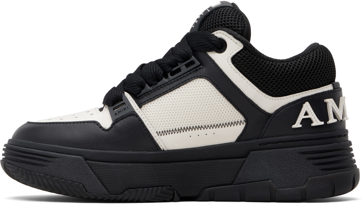 AMIRI White & Black MA Patch MA-1 Sneakers