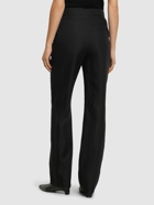 LOULOU STUDIO Kallisto High Rise Wool Straight Pants