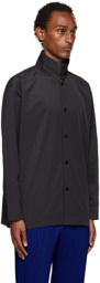 Homme Plissé Issey Miyake Black Packable Shirt