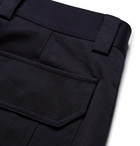 Brunello Cucinelli - Slim-Fit Cotton-Twill Trousers - Men - Midnight blue